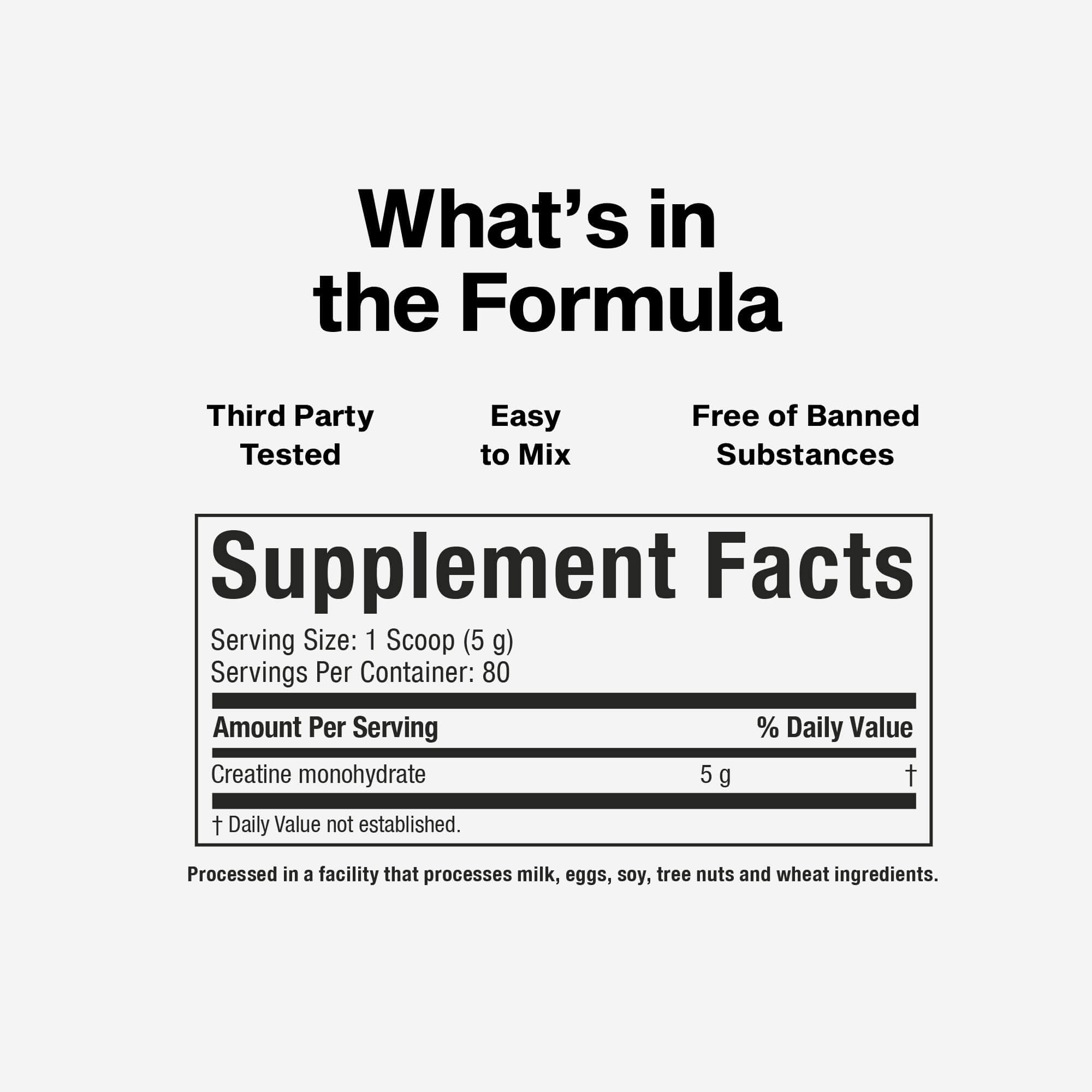 Platinum 100% Creatine