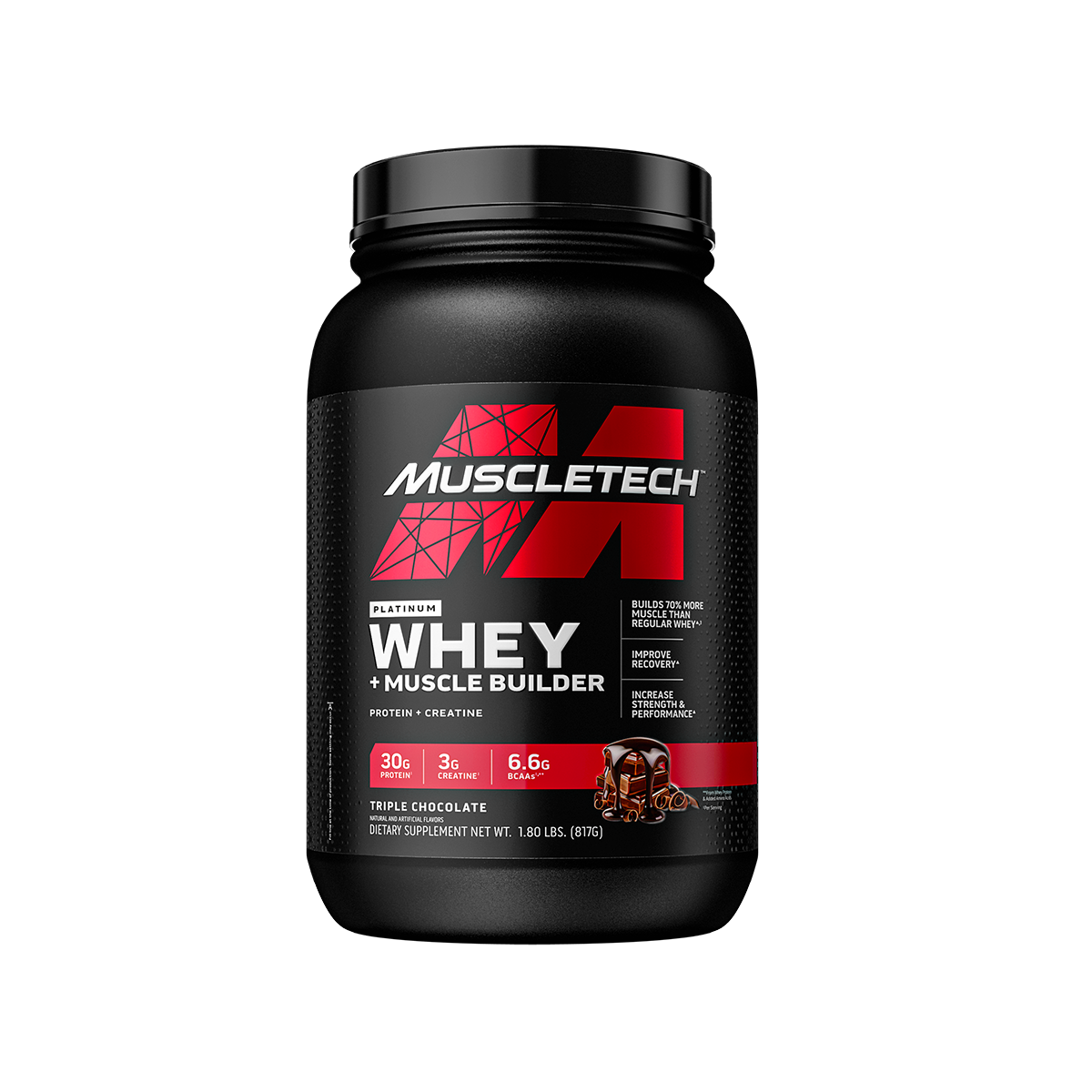 Whey + Muscle Builder [Protein & Creatine Combo] Chocolate 