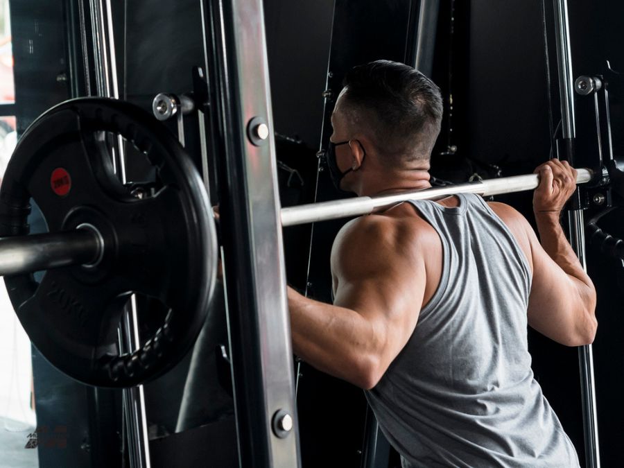 Narrow smith machine squat outlet