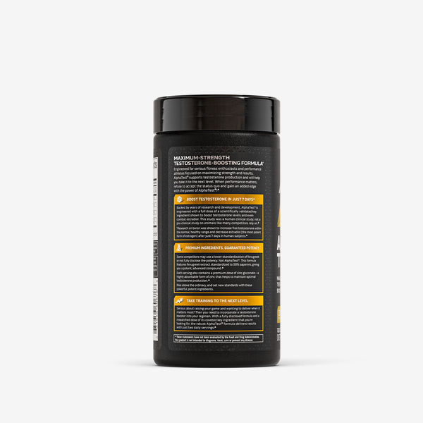 AlphaTest – Daily Testosterone Booster | MuscleTech · MuscleTech