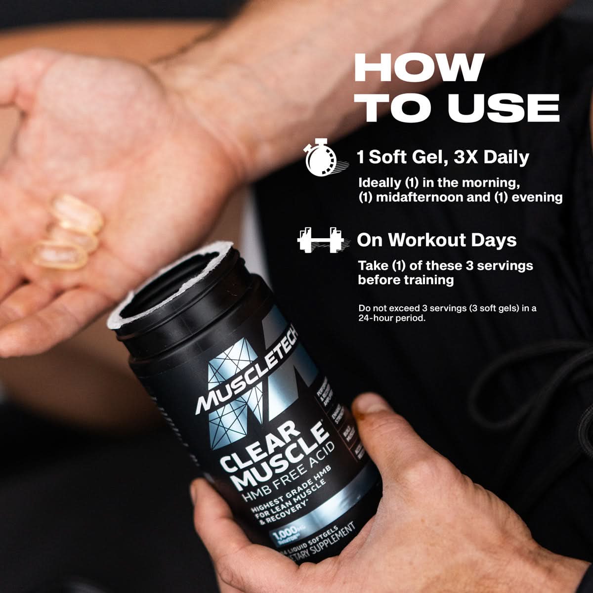 Clear Muscle® - Advanced Muscle Builder & Recovery Formula · 84 ct ...