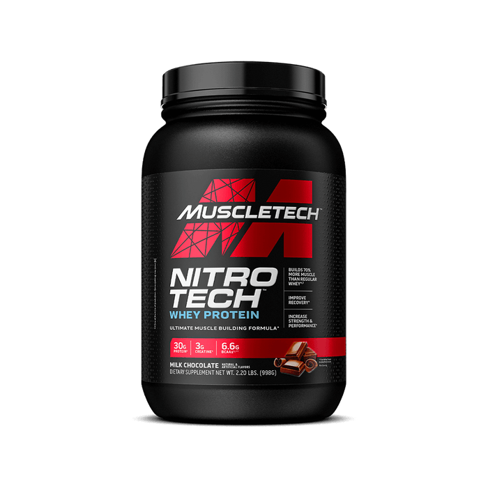 Nitro Powder Types Nitro-Tech® Whey Protein - Build Muscle & Improve Performance · MuscleTech