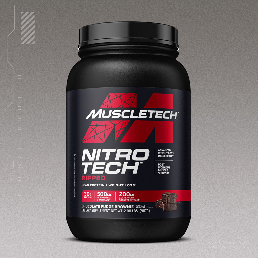 Nitro-Tech Ripped | Lean Whey Protein Powder • MuscleTech · MuscleTech