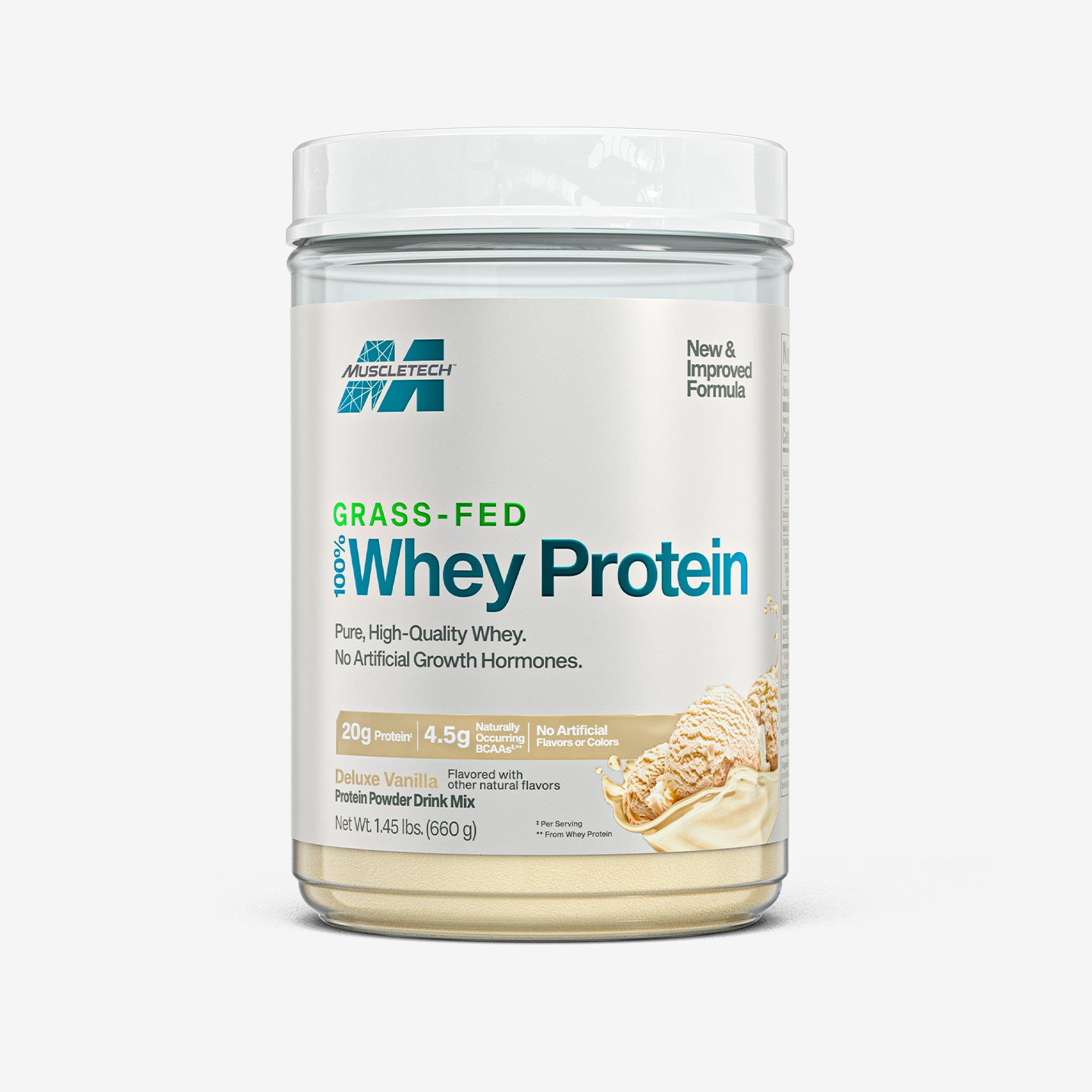 Grass-Fed 100% Whey Protein