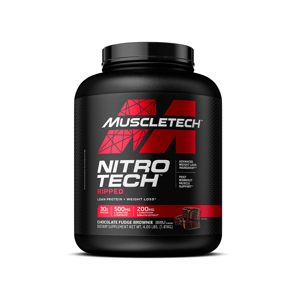 Nitro-Tech Ripped | Lean Whey Protein Powder • MuscleTech · MuscleTech