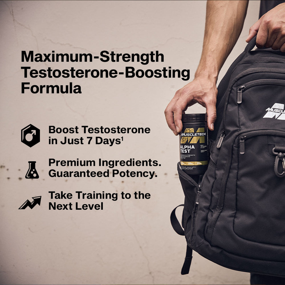 AlphaTest – Daily Testosterone Booster | MuscleTech · MuscleTech